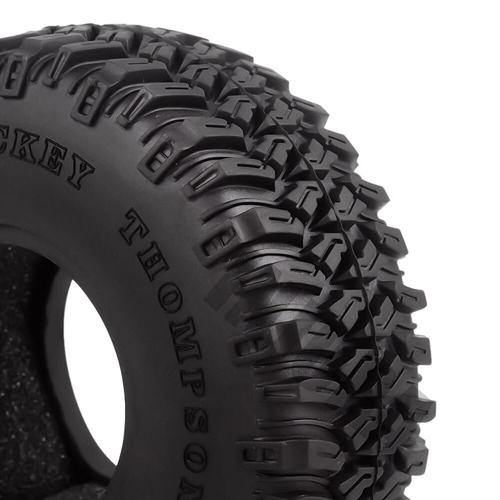 4PCS 1.55" 90*35mm Soft Rubber Wheel Tires for 1/10 RC Rock Crawler