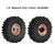 INJORA 1.0" 62*22mm -3.78mm Offset Beadlock Wheel Rims Tires Set for 1/24 RC Crawlers (4) (W1004-T1014)